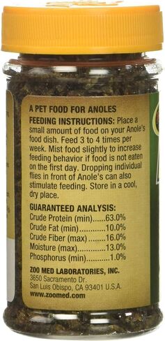 Zoo Med Anole Food For Small Lizards, 0.4 Ounce Bottle in Saudi Arabia