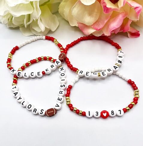 Concert Bracelets Exchange Inspired Friendship Bracelets Set, Album Themed Bracelets for Singer Tour Concer, Tour Accessories Nameplate Bracelet TS Fans in Saudi Arabia