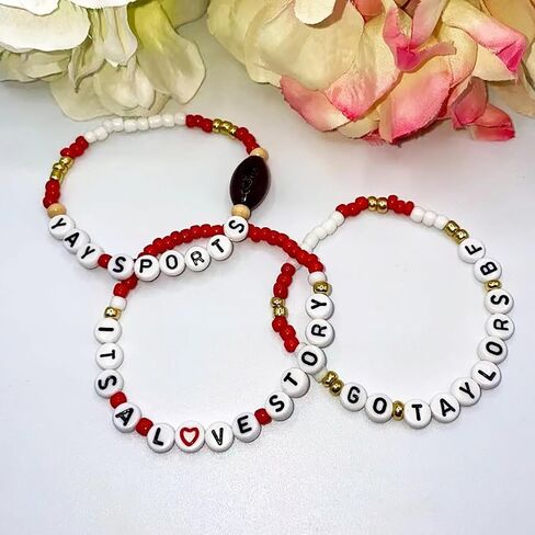 Concert Bracelets Exchange Inspired Friendship Bracelets Set, Album Themed Bracelets for Singer Tour Concer, Tour Accessories Nameplate Bracelet TS Fans in Saudi Arabia