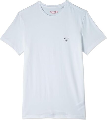 GUESS Men's Logo Crewneck Tee in Saudi Arabia