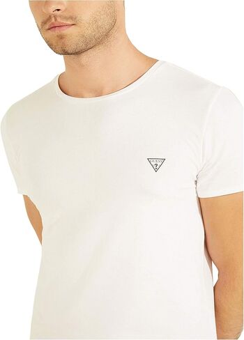 GUESS Men's Logo Crewneck Tee in Saudi Arabia