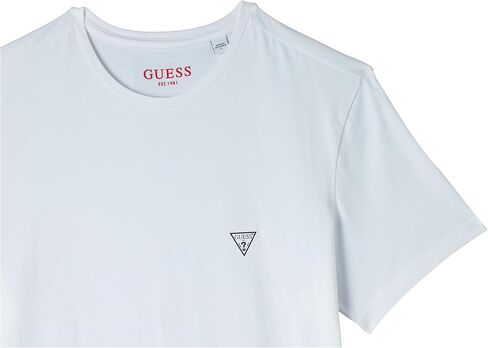 GUESS Men's Logo Crewneck Tee in Saudi Arabia