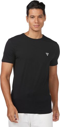 GUESS Men's Logo Crewneck Tee in Saudi Arabia