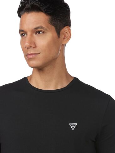 GUESS Men's Logo Crewneck Tee in Saudi Arabia