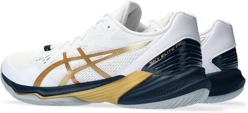 ASICS Men's Sky Elite FlyteFoam 2 Volleyball Shoes, 8, Black/Lime Burst in Kuwait