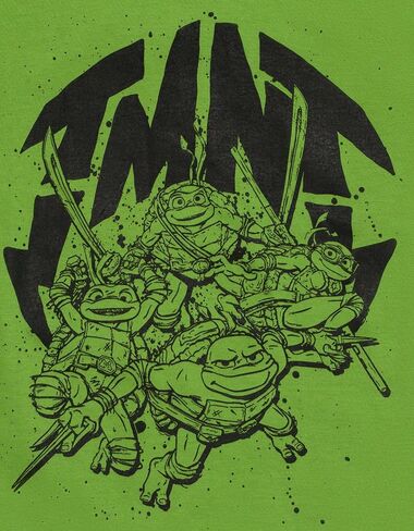 طقم ملابس للأولاد الصغار من Teenage Mutant Ninja Turtles Donatello Raphael Leonardo مع شورت شبكي باللون الأزرق 6 in Saudi Arabia