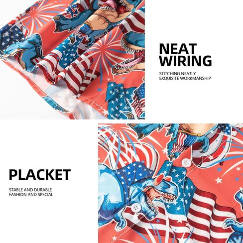 FT FENTENG Men's Casual Button Down Shirts Regular Fit Short Sleeve Hawaiian Shirt for Men in Saudi Arabia