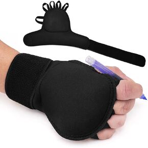 2Pcs Weighted Gloves for Tremors,Black Gloves Hand Weight for Fine Motor Skills,Adjustable Parkinsons Aids for Hand Tremors，Gadgets for Parkinson's Patients