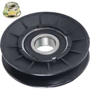 GX20286 V Idler Pulley with GX20287 Idler Pulley GX20006 V Belt Replaces GX20286 Pulley, John Deere Pulley GX20286, John Deere GX20287 Idler Pulley, 690409MA Pulley, 1760097, AM103019, AM32672