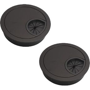2PCS Cable Grommet Zinc Alloy Desk Table Grommet Cable Grommets Hole Cover for Office PC Desk Cable Cord Organizer 2Inch/50mm (alloy-A)