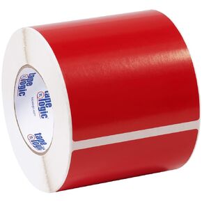 Tape Logic Inventory Rectangle Label, 7" L x 5" W, Fluorescent Green, Roll of 500 (DL639J)