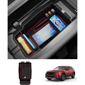 Autorder Center Console Organizer for 2016-2022 2023 2024 Mazda MX-5 RF Miata Interior Accessories Glove Box Insert Tray Partition Panel