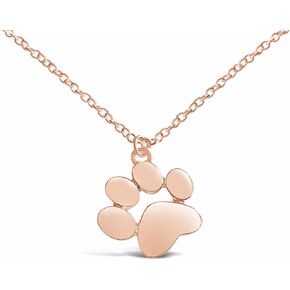 Rosa Vila Paw Print Necklace, Paw Necklace, Dog Necklace, Dog Jewelry for Women, Dog Paw Necklace, Dog Pendant, Dog Necklaces for Women