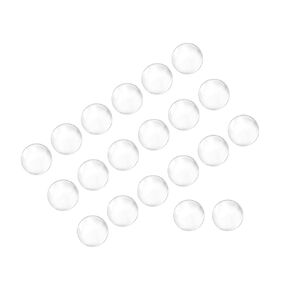 200pcs Glass Ball Boiling Stones - [4.5mm] Soda Lime Glass for Valves Equipment