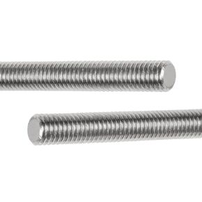 M8x250mm Fully Threaded Rod M8-1.25 2 Pcs Thread Rod 304 Stainless 10" Length Steel Right Hand Threads Metric Threaded Rod All Threaded Rod Studs Battery Post Extended