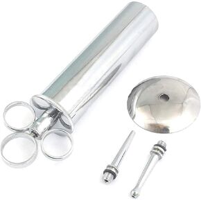 Ear Wax Removal Syringe 4 OZ - Brass with Chrome Finish New