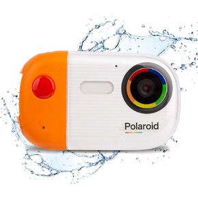 Sakar Polaroid Underwater Camera 18mp 4K UHD, Polaroid Waterproof Camera for Snorkeling and Diving with LCD Display, USB Rechargeable Digital Polaroid Camera for Videos and Photos