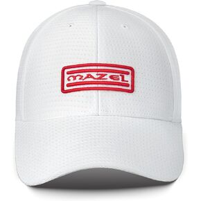MAZEL Structured Baseball Cap for Men Women - Classic Adjustable Performance Hat for Golf Running Workouts