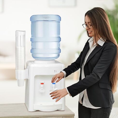 Cup Dispenser Water Dispenser Cup Holder Pull Type Paper Automatic Remover 7oz - 12oz Cone or Flat Bottom Cups for Home Office Hospital (Black, Large) in Saudi Arabia