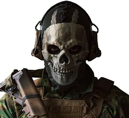 Wandamaga Ghost Mask MW2 Cosplay Costume Skull Full Face Mask in Saudi Arabia