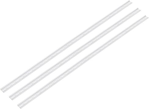 MECCANIXITY DIN Rail Slotted Aluminum Mounting Guide 14 Inch x 1.4 Inch x 0.3 Inch for Equipment Installation Pack of 6 Pcs in Saudi Arabia