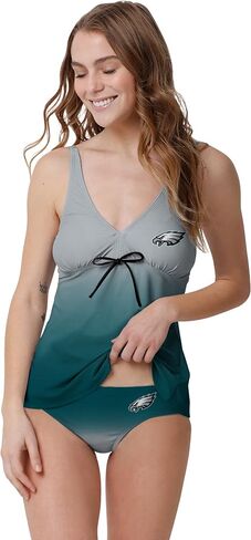 FOCO Baltimore Ravens NFL Womens Solid Logo Bikini Top in Kuwait