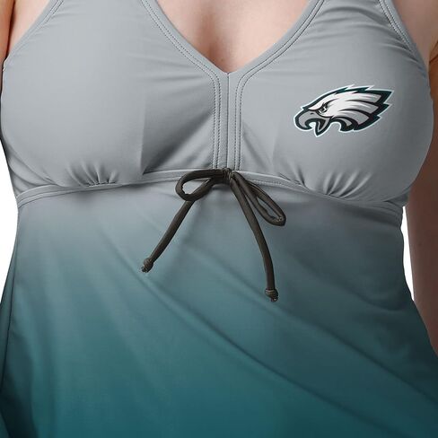 FOCO Baltimore Ravens NFL Womens Solid Logo Bikini Top in Kuwait