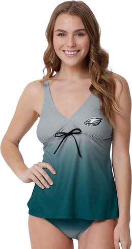 FOCO Baltimore Ravens NFL Womens Solid Logo Bikini Top in Kuwait
