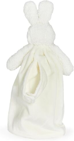 Bunnies By The Bay "Bun Bun Bunny" - 11 inch Stuffed Rabbit and Baby Blanket - Bye Bye Buddy Travel Size Baby Lovey - Super Soft Velour with Satin Lining in Saudi Arabia