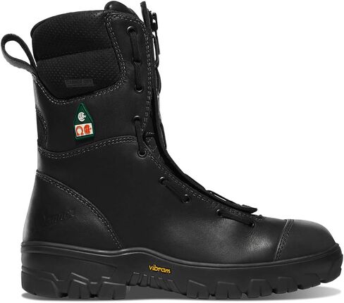 Danner Men's Modern Firefighter 8" Nmt Work Boot, Black, 10 wide in Saudi Arabia