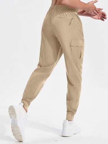 ISEEGZ سراويل التنزه للرجال خفيفة الوزن وسريعة الجفاف ومقاومة للماء في الهواء الطلق مع 5 جيوب لصيد الأسماك والعمل in Kuwait