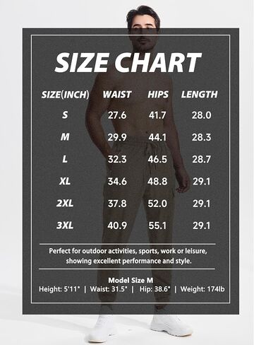 ISEEGZ سراويل التنزه للرجال خفيفة الوزن وسريعة الجفاف ومقاومة للماء في الهواء الطلق مع 5 جيوب لصيد الأسماك والعمل in Kuwait