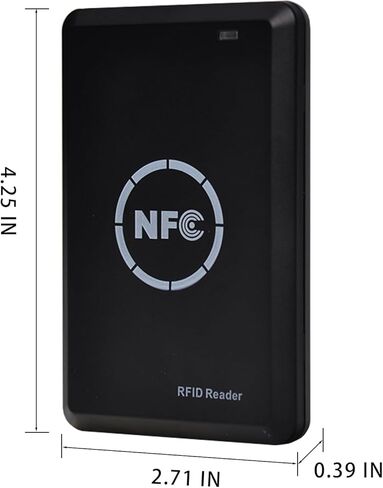 كاتب قارئ RFID، ناسخة البطاقات الذكية NFC، مبرمج مشفر 13.56 ميجاهرتز، ناسخة البطاقات الذكية 125 كيلو هرتز، كابل USB، يدعم نظام Windows، مع 3 سلاسل مفاتيح UID و3 سلاسل مفاتيح T5577 in Kuwait