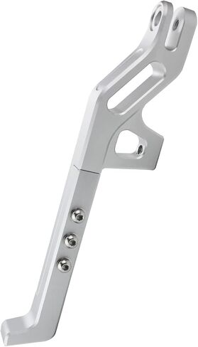 Motorcycle Kickstand Accessories Modified CNC Aluminum Alloy Adjustable Tripod Holder Kickstand Foot Side Support Stand For Dirt Bike Light Bee Surron Sur-Ron Sur Ron X S X160 X260 (Silver) in Saudi Arabia