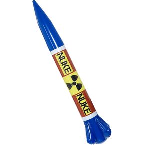 Smiffys Inflatable Nuclear Missile Size: One Size