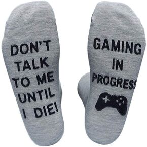 Easter Basket Stuffers for Teens Boys Kids Gifts, Do Not Disturb I'm Gaming Socks, Funny Gag Gifts for Men