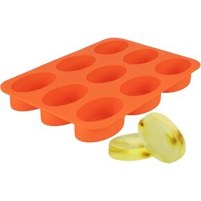 Silicone Molds for Soaps 4oz, Square Soap Molds for Soap Making, Flexible Silicone Resin Mold for Homemade Craft