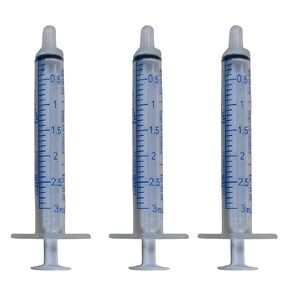 3ml Oral Syringe, Slip Tip, Without Needle, for Medication or Liquid Dispension, 3cc (3ml), 100 per Box, Clear, 03PC