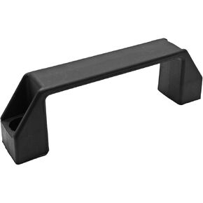 4 قطعة مقابض سحب بلاستيكية سوداء مربعة 120 مللي متر مقابض مربعة في المراكز ، مناسبة لمقابض خزانة المعدات الميكانيكية للأمتعة in Kuwait