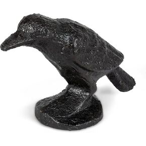 Abbott Collection 27-IRONAGE-257 Small Black Standing Crow, 1 EA