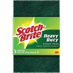 Scotch-Brite Heavy Duty Scour Pads 223, 3-count (Pack of 24)