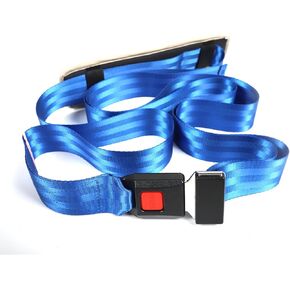 Extremity Mobilization Belt - Versatile Strap for Physical Therapy, Rehab, Stretching, and Joint Release (blue)
