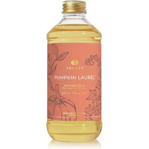 Thymes Pumpkin Laurel Reed Diffuser Oil Refill – Home Fragrance Oil for Diffuser – Fall Reed Diffuser Refill – Fall Oil Scents for Diffuser – Aromatherapy Diffuser Oils Scents (7.75 fl oz)
