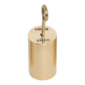EISCO Double Hooked Weight Brass 100 Grams (0.22 Lbs.)