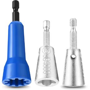 2024 Upgraded Wire Stripper Set for AWG 14/12/10/8 Electric Wire,Wire Stripper Tool Wire Twister Tool for Drill,Quick Cable Stripper Set Electrician Tools with 25PCS Wire Connection Nuts