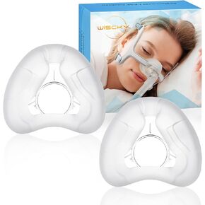 2 Packs Replacement Nasal Cushion for AirFit N20 Mask, Reliable Seal & Perfect Fit for Nasal Mask Cushion - Accessories Replacement Supplies(Medium)