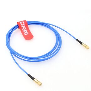 DRRI 10-32 UNF Male to 10-32 UNF Male Ultrasonic Testing Cable for Acoustic Sensors/Ultrasonic Flaw Detector and Ultrasonic Probe (2M)