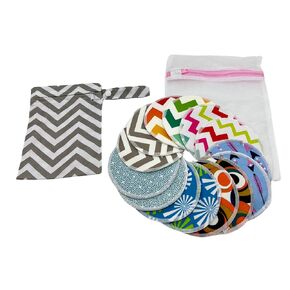 BEECO GIF2U Reusable Nursing Pads 14 Pack,Washable Breast Pads Breastfeeding Essentials,Newborn Must Haves for Baby Boys and Girls,Postpartum Essentials for Mom,Super Soft & Absorbent
