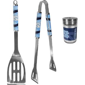 NCAA Siskiyou Sports Fan Shop North Carolina Tar Heels 2pc BBQ Set with Season Shaker One Size Team Color