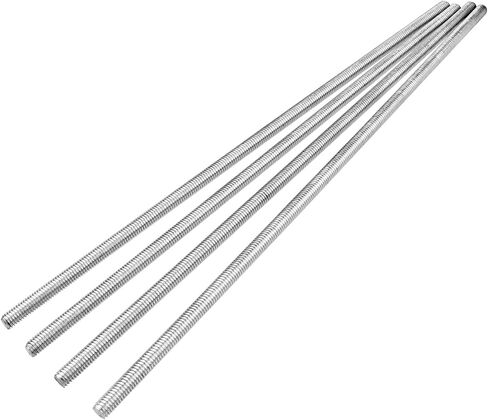 4pcs M10 x 250mm Fully Threaded Rod, M10-1.5mm Thread Pitch, 304 Stainless Steel Long Threaded Screw, Right Hand Threads (M10 x 250mm) in Kuwait